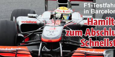 Hamilton zum Abschluss Schnellster