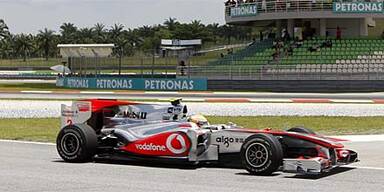 Hamilton dominiert freies Training