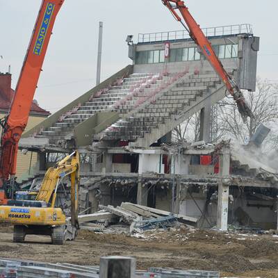Hier fällt das allerletzte Stück St. Hanappi
