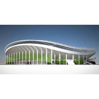 So könnte das neue Rapid-Stadion aussehen