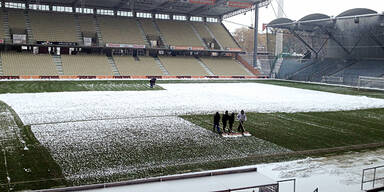 Schnee-Chaos: Nur Derby ist gesichert