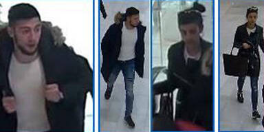 Polizei sucht diese Taschendiebe