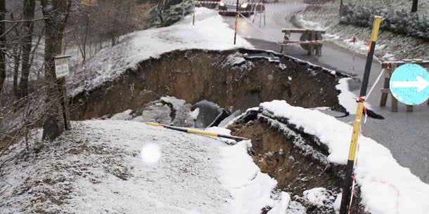 Neuschnee sorgt für Unfälle
