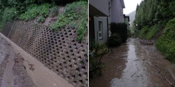 Hangrutsch in Kapfenberg