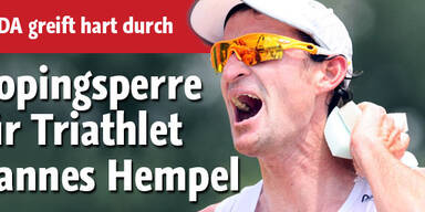 NADA sperrt Triathlet Hempel für 4 Jahre