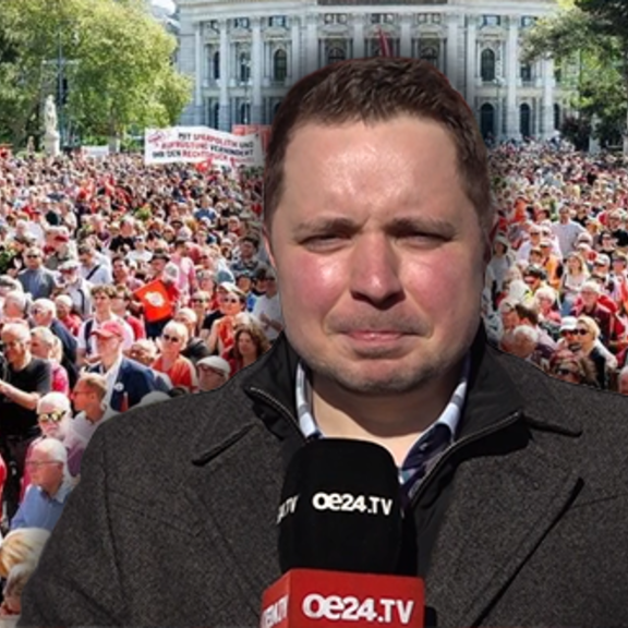 Mai-Aufmarsch der SPÖ am Rathausplatz
