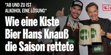 Wie eine Bierkiste Hans Knauß die Saison rettete
