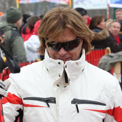 VIPs auf der Zuschauertribüne