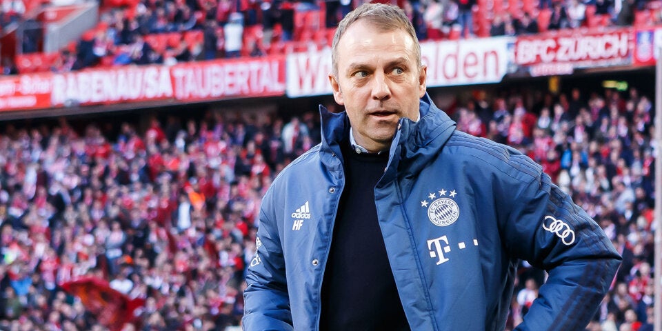 Bayern-Cheftrainer Hansi Flick setzt große Stücke auf Alaba