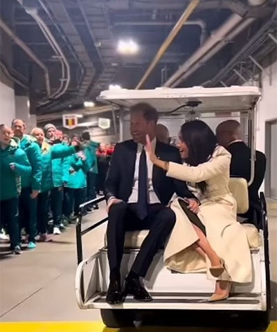 Golfwagen-Wirbel um Harry & Meghan: 