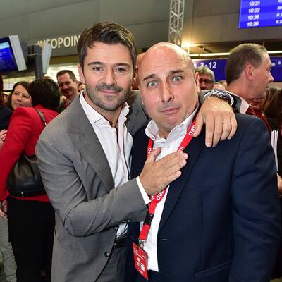 Eröffnung des Wiener Hauptbahnhofs 