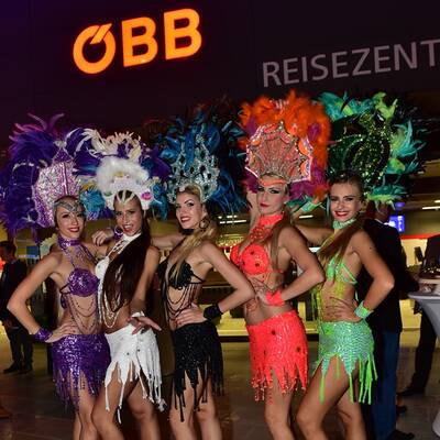 Eröffnung des Wiener Hauptbahnhofs 