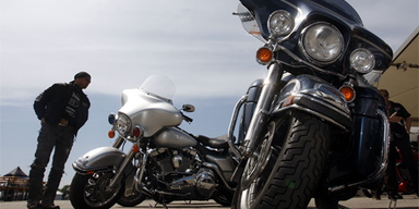 Erstes Harley-Davidson Treffen in Wien