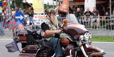 Neun Bikes bei Harley-Treffen gestohlen