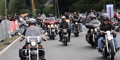 Neun Bikes bei Harley-Treffen gestohlen