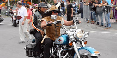 Neun Bikes bei Harley-Treffen gestohlen