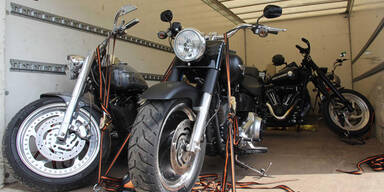 Harleys, gestohlen in Kärnten