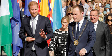 Prinz Harry in Düsseldorf