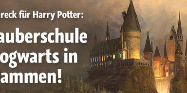 Harry Potters Zauberschule fing Feuer