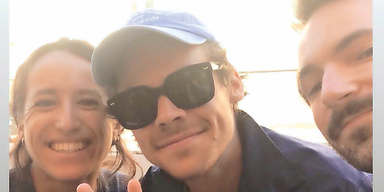 Harry Styles legte in Wien noch eine Kaffee-Pause ein