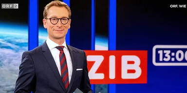 ER wird der neue Moderator der "Zeit im Bild"