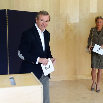 Der ÖVP-Spitzenkandidat wählte um 11 Uhr. Den Tag verbringt er mit seiner Familie