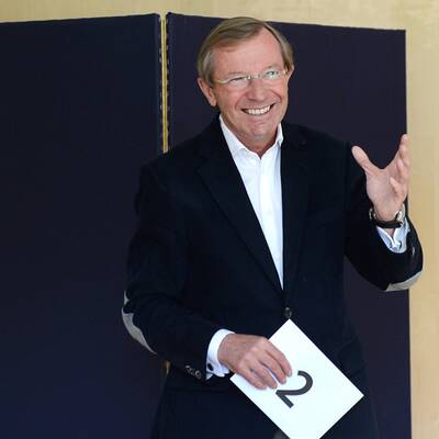 Der ÖVP-Spitzenkandidat wählte um 11 Uhr. Den Tag verbringt er mit seiner Familie