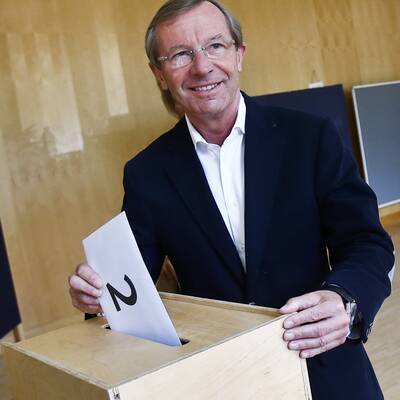 Der ÖVP-Spitzenkandidat wählte um 11 Uhr. Den Tag verbringt er mit seiner Familie