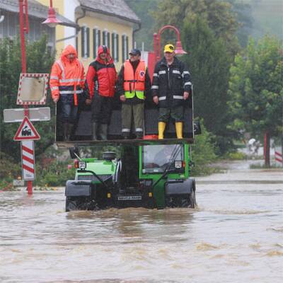 Land unter in Österreich
