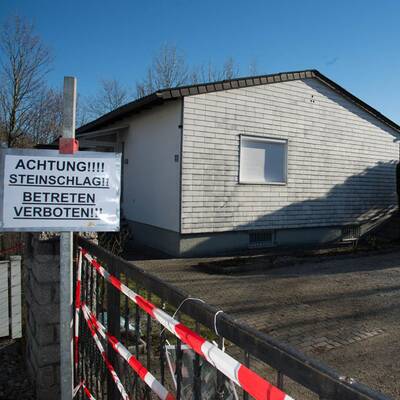 Dieses Haus könnte abstürzen