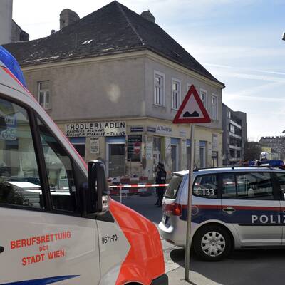 Wohnhaus in Wien eingestürzt