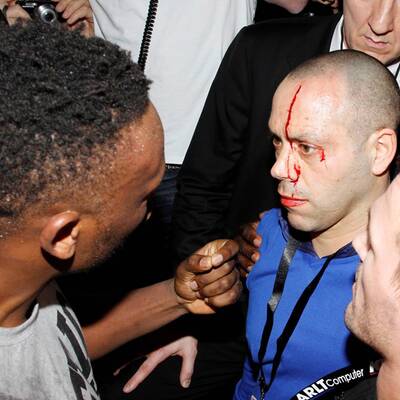 Eklat: Prügelei zwischen Chisora und Haye