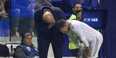 Real-Schock: Hazard wieder lange out