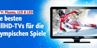 Die besten FullHD- Fernseher für Olympia