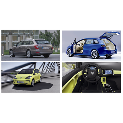 Offizielle Fotos von den drei neuen Konzernmodellen