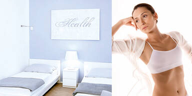 Neuer, schicker Gesund-Tempel