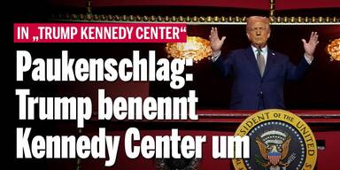Trump benennt Kennedy Center um - in 