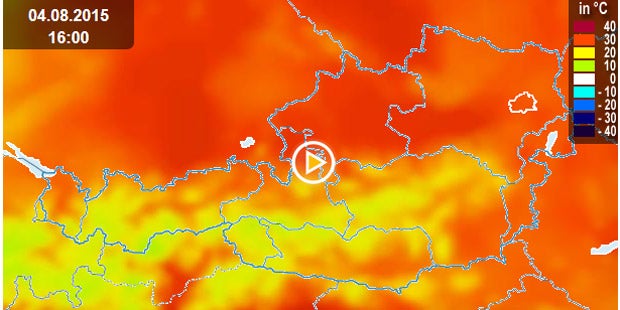 Hitzewelle rollt an - heute 33 Grad