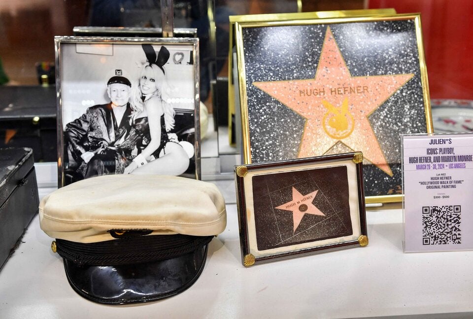 Andenken an Marilyn Monroe und Hugh Hefner teuer versteigert