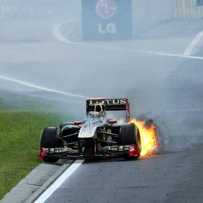 Heidfelds Lotus in Flammen