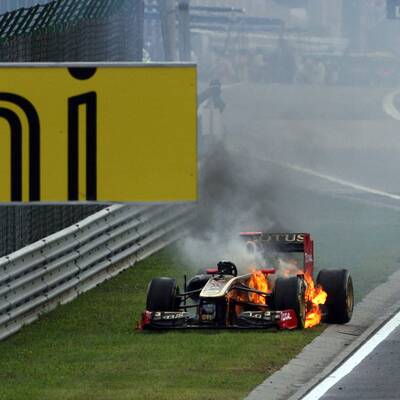 Heidfelds Lotus in Flammen