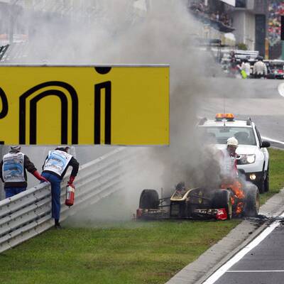 Heidfelds Lotus in Flammen