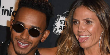 Lewis Hamilton Heidi Klum