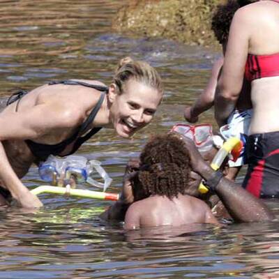 Heidi Klums Familienurlaub in Porto Cervo