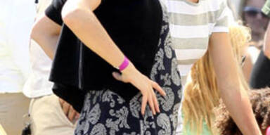 Heidi Klum zeigt ihren Babybauch