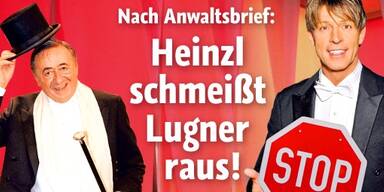 Heinzl schmeißt Lugner raus!