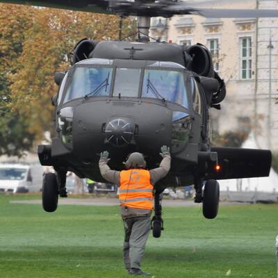 Vorbereitungen für Bundesheer-Schau