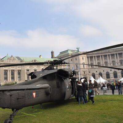 Vorbereitungen für Bundesheer-Schau