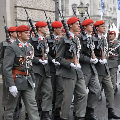 Vorbereitungen für Bundesheer-Schau