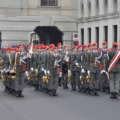 Vorbereitungen für Bundesheer-Schau